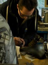 Pierre bei der Arbeit